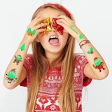 COMBO TATTOO DẠ QUANG CHỦ ĐỀ NOEL (Gói Quà Miễn Phí)