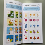 Bộ sách Phát triển IQ cho trẻ em - bé chuẩn bị vào lớp 1