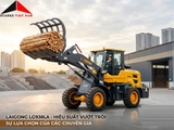 Máy gắp gỗ cần dài đổ cao LAIGONG LG938LA