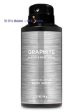 Xịt thơm, dành cho nam, hương GRAPHITE, 104g