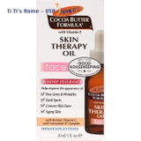 Palmer's, dầu dưỡng da mặt và phục hồi hư tổn Palmer’s Cocoa Butter Formula Daily Skin Therapy Oil Face Roseship Fragrance, chai 30ml