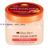 Tree Hut, tẩy da chết Tree Hut Shea Sugar Scrub Tropical Mango, 510 gam