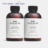 COACH, dung dịch vệ sinh, dưỡng ẩm các sản phẩm da / da lộn, giúp da luôn mềm mại bóng đẹp như mới