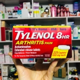 Tylenol, viên uống Tylenol 8 hour Arthritis, giảm đau khớp 8 giờ với Acetaminophen, 650 mg