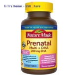 Nature Made, viên uống bổ bầu Nature Made Prenatal, Folic Acid+ DHA, hộp 110 viên mềm