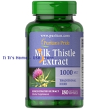 Puritan’s Pride, Viên uống bổ gan, hỗ trợ chức năng gan Puritan’s Pride, Milk Thistle extract 1000 mg