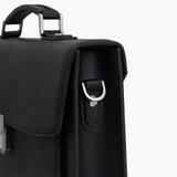 Cặp xách nam công sở da bò epsom CTS27 màu đen