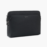 Clutch cầm tay da bò Taiga CK23 đen