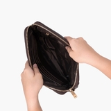 Clutch cầm tay da bò Taiga CK24 nâu