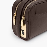 Clutch cầm tay da bò vân Togo khóa vân tay RB15