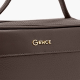 Clutch cầm tay da bò vân Togo khóa vân tay RB15