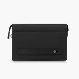 Clutch cầm tay Gence da bò Epsom cao cấp RB17 màu đen