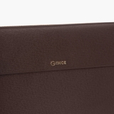 Clutch đựng tài liệu A4 da bò Taiga CL09 màu nâu