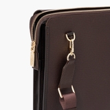 Clutch đựng tài liệu A4 da bò Taiga CL09 màu nâu