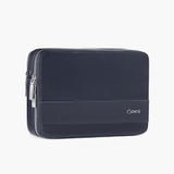 Túi cầm tay nam Gence đeo chéo da bò Mill TC04 Xanh