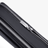 Túi cầm tay nam Gence đeo chéo da bò Mill TC05 Đen