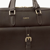 Túi xách công sở nam da Mill cao cấp GCE30 nâu
