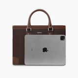 Túi xách nam Gence da bò Swift GCE29 màu nâu