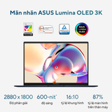 Laptop Asus Zenbook 14 OLED UX3405MA-PP152W (Intel Core Ultra 7 155H | 32GB | 1TB | Intel® Arc™ Graphics | 14 inch 3K OLED 120Hz | Win 11 | Xanh)
