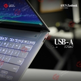 Asus Zenbook S 14 Air UX5406S (Ultra 7 258V | RAM 32GB | SSD 1TB |14in 3K OLED 120Hz - White)