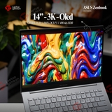 Asus Zenbook 14 UX3405C ( Ultra9-285H | RAM 32G | SSD 1T | 14inch 3K 120Hz OLED - Foogy Silver ) ​