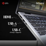 [New Outlet] Dell Inspiron 14 Plus 7440F 2025 (1605L) (Core 5 210H | 16GB | SSD 512GB | Màn 14in FHD IPS)