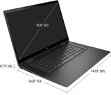 [New Outlet] HP ENVY 15 x360 2 in 1 Màu Đen tím cực chất (Ryzen R5-5625U, 8GB, 256GB, 15.6 inch FHD IPS Touch Screen)