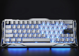 Bàn Phím GravaStar Mercury V60 Pro Deluxe Edition - Chrome Silver (GS V60_XTAL_PNK)
