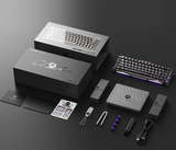 Bàn Phím GravaStar Mercury V60 Pro Deluxe Edition - GunMetal (GS V60 PRO_XTAL_BLK)