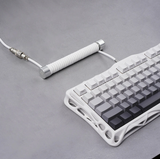 Cáp xoắn bàn phím cơ cao cấp GravaStar Coiled Aviator USB Cable - White (GS A7_AC_WHT)