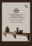 Khung gỗ cổ điển bậc thang 13x18cm để bàn