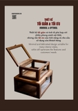 Khung gỗ cổ điển bậc thang 13x18cm để bàn
