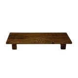 Bục gỗ thông 25x60x8cm chân gỗ bệt