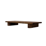 Bục gỗ thông 25x60x8cm chân gỗ bệt