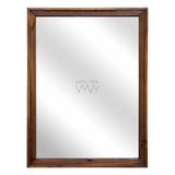 Khung gương cổ điển gỗ thông viền xéo 3cm 45x60 phủ bì