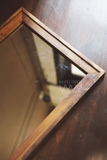 Khung gương gỗ thông cổ điển 30x40cm viền xéo 3cm