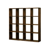 Kệ gỗ thủ công caro 16 ô 60x60x11cm