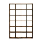 Kệ gỗ thủ công caro 24 ô 60x90x11cm