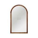 Khung gương vòm cong gỗ tần bì viền 3x3cm 60x100 phủ bì