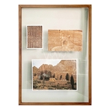 Khung gỗ thông trong suốt A2 màu rustic (420x594mm)
