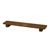 Bục gỗ thông Rustic 15x80x8cm chân gỗ bệt