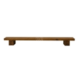 Bục gỗ thông Rustic 15x80x8cm chân gỗ bệt