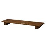 Bục gỗ thông Rustic 20x80x8cm chân gỗ bệt