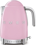 Ấm Đun Nước Siêu Tốc Smeg KLF04PKEU Pink, Chỉnh Nhiệt, 2400W