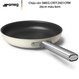 CHẢO CHỐNG DÍNH THÉP KHÔNG GỈ SMEG COOKWARE 50'S STYLE SIZE 24cm