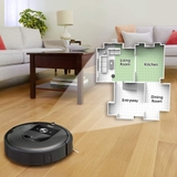 iRobot Roomba i7 Robot hút bụi - Kết nối Wi-Fi, Bản đồ thông minh, Hoạt động với Alexa, Lý tưởng cho lông thú cưng