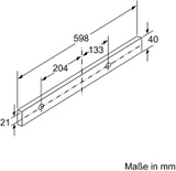 Máy hút mùi âm tủ Bosch DFR067A50