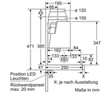 Máy Hút Mùi Bosch DFR067A52 Âm Tủ