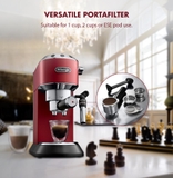 Máy pha cà phê Espresso De'longhi Dedica EC685.R màu đỏ