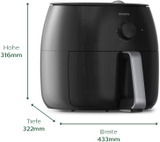 Nồi chiên không dầu Philips HD9630/90 Airfryer XXL